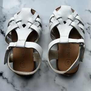 Cat & Jack White Kids Sandals